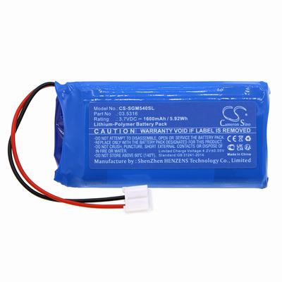 SCANGRIP Midiform Flashlight Battery 3.7V 1600mAh Li-Pl SGM540SL
