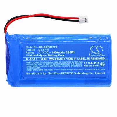 SCANGRIP Spotlight Flashlight Battery 3.7V 1600mAh Li-Pl SGR357FT