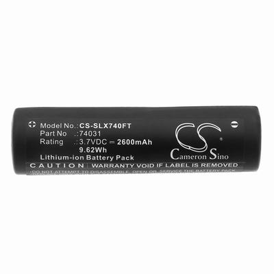 Streamlight Strion HPL Light Battery 3.7V 2600mAh Li-ion SLX740FT