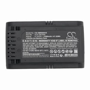 Samsung Jet 60 Vacuum Battery 21.6V 2200mAh Li-ion SMR600VX