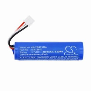 Triplett BR500 Borescope Survey Battery 3.7V 2600mAh Li-ion TBR750SL