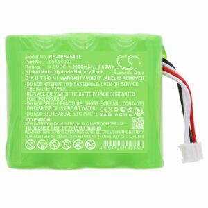 Testo 350 Control Survey Battery 4.8V 2000mAh Ni-MH TES454SL
