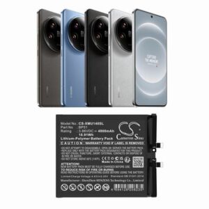 Xiaomi 14 Ultra Phone Battery 3.86V 5300mAh Li-Pl XMU140SL