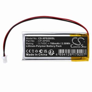 XP Deus WS1 Survey Battery 3.7V 700mAh Li-Pl XPS200SL