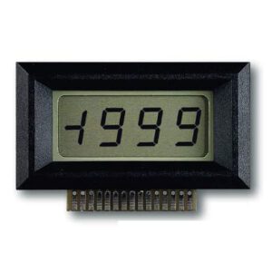 Lutron Voltmeter Pcb Module - Lcd Display C/W Mounting Bezel, DP30