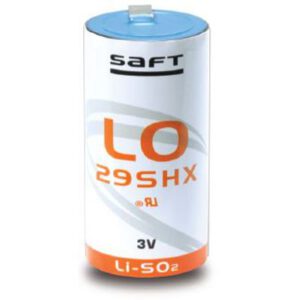 Saft LO29SHX C Lithium Sulphur Dioxide (LiSO2) - 2 tabs Battery