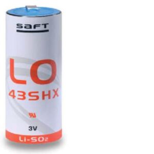 Saft LO43SHX 5/4 C Lithium Sulphur Dioxide (LiSO2) - 2 tabs Battery