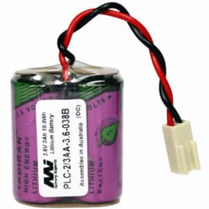 PLC-2/3AA-3.6-038B 2/3AA Lithium Thionyl Chloride Battery