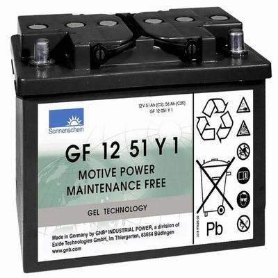 Sonnenschein GF 12 051 Y 1 Gel-Batterie 12V 51Ah
