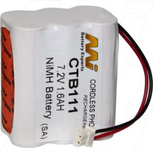 7.2V Vidtek 180 CTB111-BP1 Battery