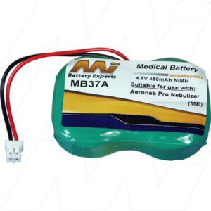 4.8V Aeroneb Pro Nebulizer 4/V450HR. MB37A Battery