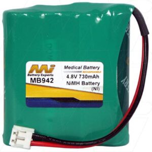 4.8V Tomy Walkabout Premier Advance MB942 Battery