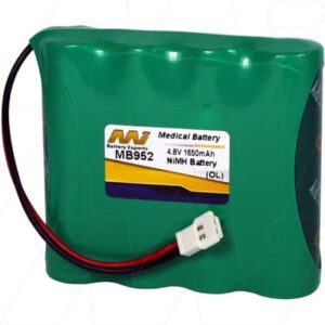 4.8V Philips SBC-SC465 MB952 Battery