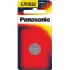 3V 1620 Lithium Coin / Button CR-1620PT/1B Battery, Panasonic, 1 Pack
