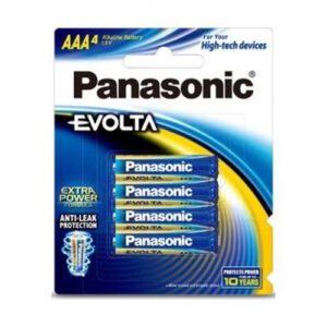 1.5V AAA Panasonic Evolta LR03EG/4B Battery, 4 Pack