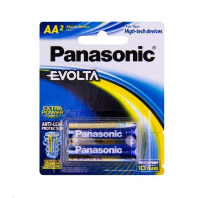 1.5V AA Panasonic Evolta LR6EG/2B Battery, 2 Pack