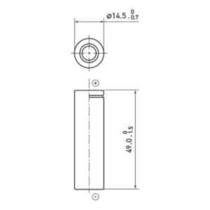 NI-MH_BK-70AA(HHR-70AA)_dimensions_RGB
