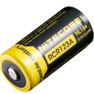 Nitecore NL166 (RCR123) Li-Ion 3.7V 650mAh Rechargeable Battery