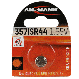 Ansmann 1516-0011 SR44 Button Silver Oxide Battery