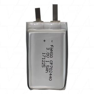 Fanso CP702440 Pouch Lithium Manganese Battery