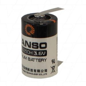 Fanso ER14250H/T 1/2AA Lithium Thionyl Chloride Battery