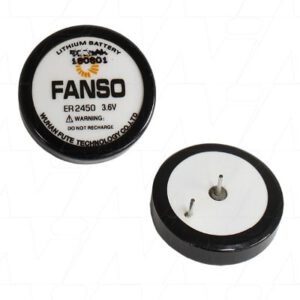 Fanso ER2450 Wafer Lithium Thionyl Chloride Battery