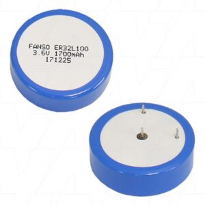 Fanso ER32L100 Wafer Lithium Thionyl Chloride Battery