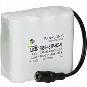 Enepower LICB-18650-4S2P-HC-R Lithium Ion Battery