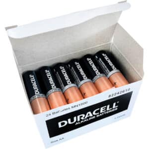 Duracell AA MN1500 Alkaline Battery Bulk box of 24