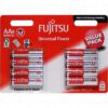 Fujitsu LR6 AA Alkaline Battery 8Pack LR6(8B)FU
