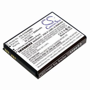 Casio IT-G400 Barcode Scanner Battery 3.85V 5800mAh Li-ion CTG400BL