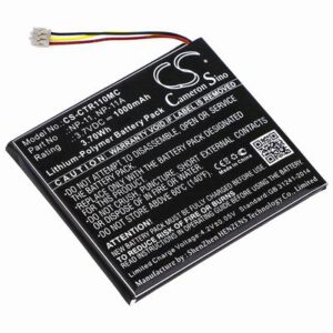 Casio TR Mini Camera Battery 3.7V 1000mAh Li-Poly CTR110MC