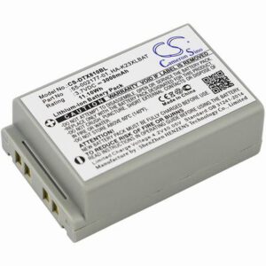 Casio DT-X200 Barcode Scanner Battery 3.7V 3000mAh Li-ion DTX810BL
