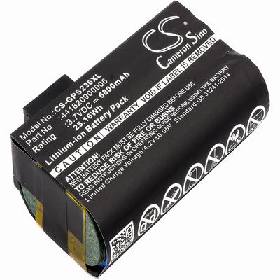 Nautiz X7 Barcode Scanner Battery 3.7V 6800mAh Li-ion GPS236XL