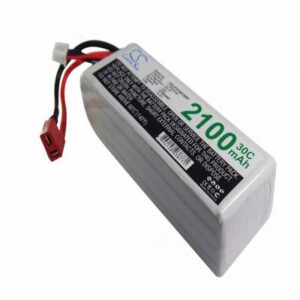 Airplane Remote Control Battery 14.8V 2100mAh Li-Polymer LP2104C30RT