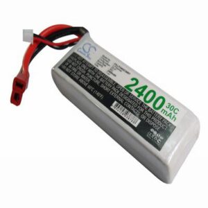 Airplane Remote Control Battery 7.4V 2400mAh Li-Polymer LP2402C30RT