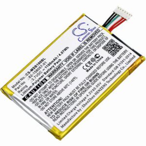 Motorola SB1 Barcode Scanner Battery 3.7V 1100mAh Li-Poly MSB100BL