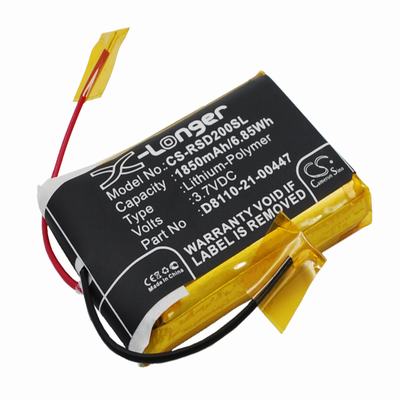 Roberts Sports Dab2 Transceiver 2Way Radio Battery 3.7V 1850mAh Li-Polymer RSD200SL