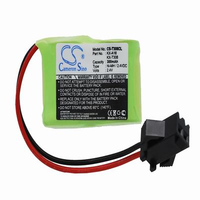 Panasonic KX-A16 Cordless Phone Battery 2.4V 300mAh Ni-MH T308CL