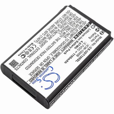 Incom ICW-1000B & Unidata ICW-1000G Cordless Phone Battery 3.7V 1100mAh Li-Ion UDT100SL