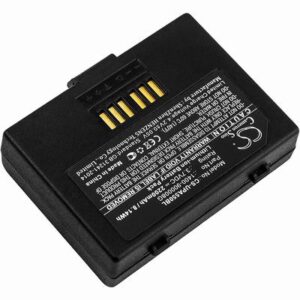 Unitech PA550 Barcode Scanner Battery 3.7V 2200mAh Li-ion UPA550BL