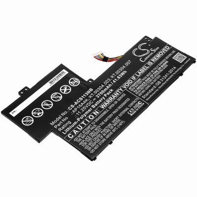 Acer Aspire One Cloudbook 11 AO1-13 Notebook Laptop Battery 11.25V 3700mAh Li-Poly ACS113NB