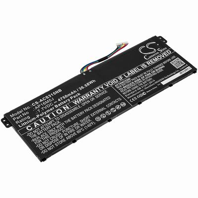 Acer A314-32-C52Q Notebook Laptop Battery 7.7V 4750mAh Li-Poly ACS315NB