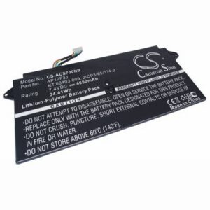 Acer Aspire S7 Laptop Notebook Battery 7.4V 4650mAh Li-Polymer ACS700NB