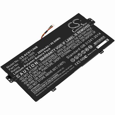 Acer SF713-51 Notebook Laptop Battery 15.4V 2600mAh Li-Poly ACS713NB