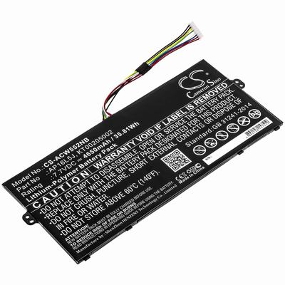 Acer KT.00205.002 Notebook Laptop Battery 7.7V 4650mAh Li-Poly ACW552NB