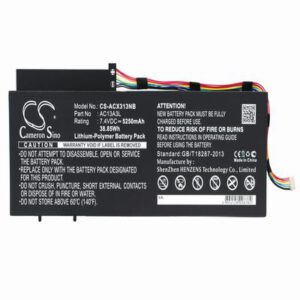 Acer Aspire P3-131 Laptop Notebook Battery 7.4V 5250mAh Li-Polymer ACX313NB