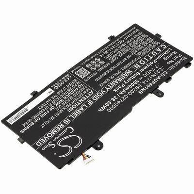 Asus J401CA Notebook Laptop Battery 7.7V 5000mAh Li-Poly AUF401NB