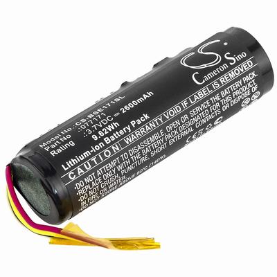 Battery for Braven, Stryde, 360 3.7V, 5200mAh - 19.24Wh