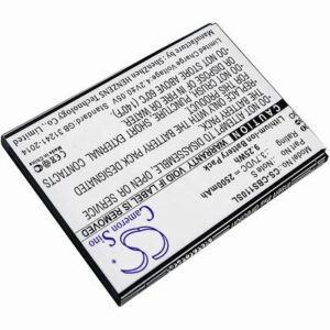 Cubot Note S Mobile SmartPhone Battery 3.7V 2500mAh Li-ion CBS110SL